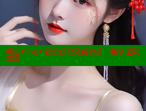 糖心Vlog：轻松获取免费会员，畅享无限精彩