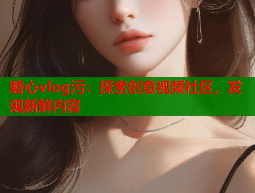糖心vlog污：探索创意视频社区，发现新鲜内容