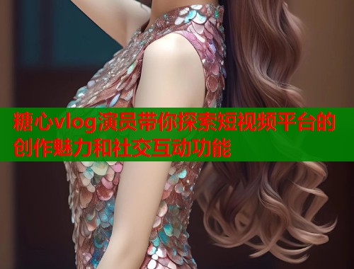 糖心vlog演员带你探索短视频平台的创作魅力和社交互动功能