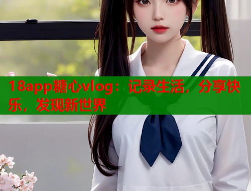 18app糖心vlog：记录生活，分享快乐，发现新世界  第2张