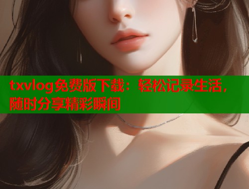 txvlog免费版下载：轻松记录生活，随时分享精彩瞬间  第1张