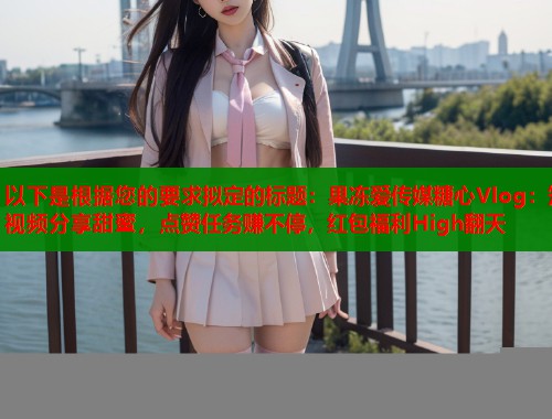 以下是根据您的要求拟定的标题：果冻爱传媒糖心Vlog：短视频分享甜蜜，点赞任务赚不停，红包福利High翻天  第1张