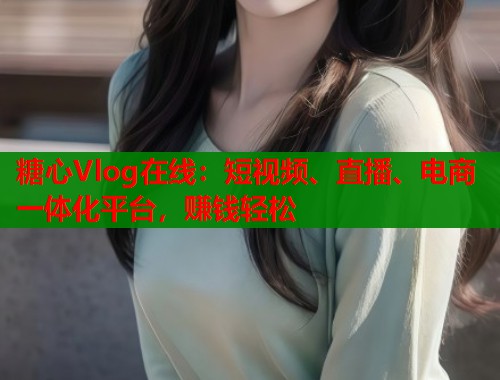 糖心Vlog在线：短视频、直播、电商一体化平台，赚钱轻松  第2张