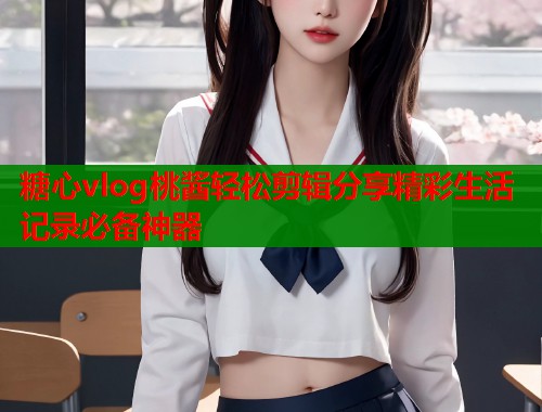 糖心vlog桃酱轻松剪辑分享精彩生活记录必备神器