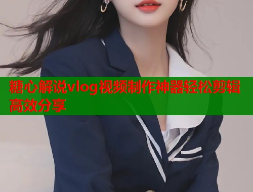 糖心解说vlog视频制作神器轻松剪辑高效分享