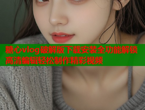 糖心vlog破解版下载安装全功能解锁高清编辑轻松制作精彩视频