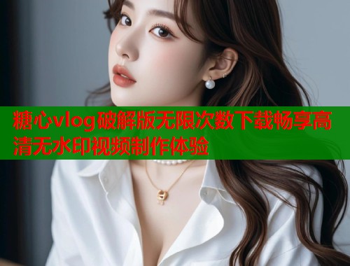糖心vlog破解版无限次数下载畅享高清无水印视频制作体验  第2张