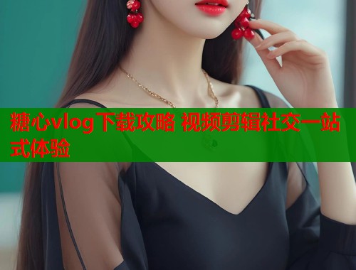糖心vlog下载攻略 视频剪辑社交一站式体验