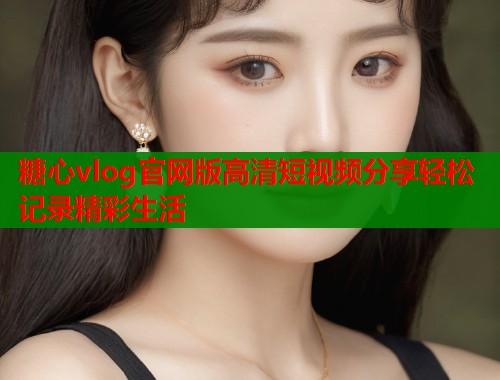糖心vlog官网版高清短视频分享轻松记录精彩生活