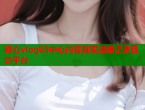 糖心vlog08中心内容真实温暖记录互动平台