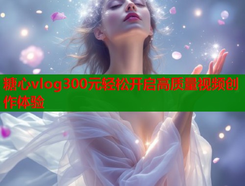 糖心vlog300元轻松开启高质量视频创作体验  第2张