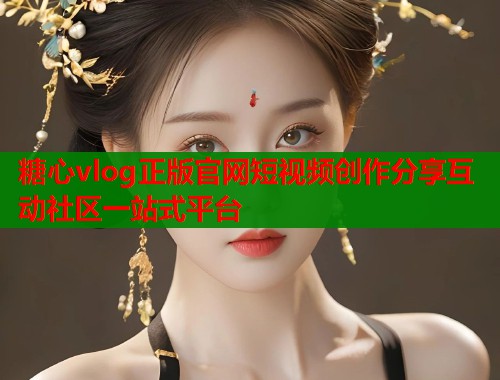 糖心vlog正版官网短视频创作分享互动社区一站式平台