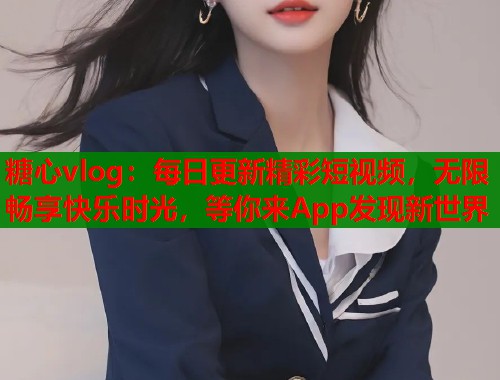 糖心vlog：每日更新精彩短视频，无限畅享快乐时光，等你来App发现新世界