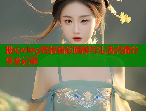 糖心vlog老版精彩回顾与生活点滴分享全记录  第1张