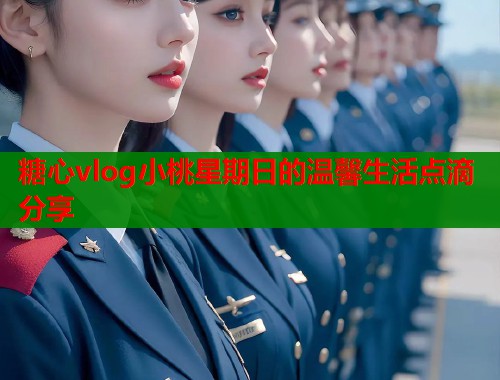 糖心vlog小桃星期日的温馨生活点滴分享  第1张