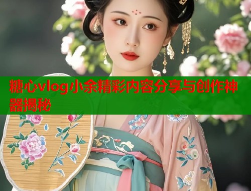 糖心vlog小余精彩内容分享与创作神器揭秘  第1张